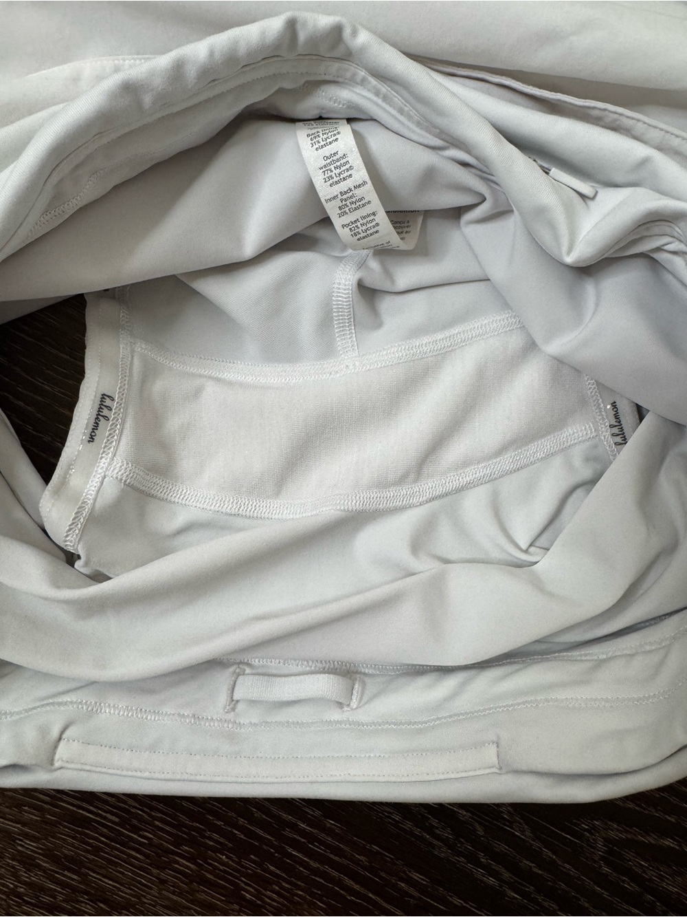 Lululemon womens white play off the pleats skirt 8 - Picture 8 of 10